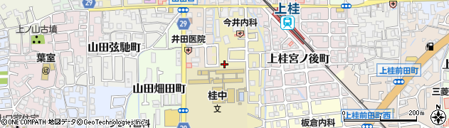 京都府京都市西京区上桂森上町11-1周辺の地図