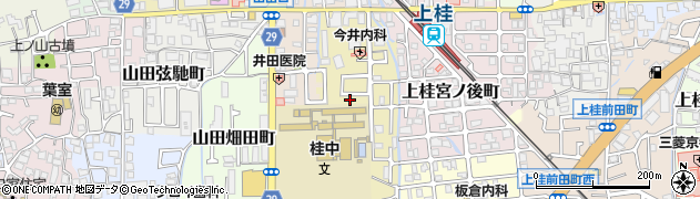 京都府京都市西京区上桂森上町11-40周辺の地図