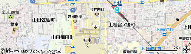 京都府京都市西京区上桂森上町11-38周辺の地図