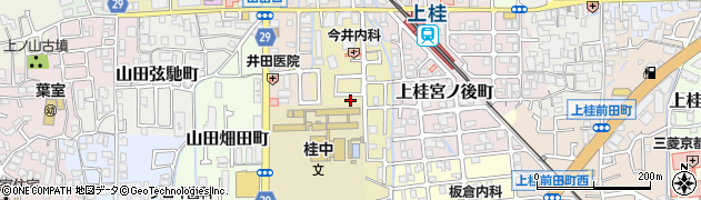 京都府京都市西京区上桂森上町11-37周辺の地図