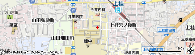 京都府京都市西京区上桂森上町11-36周辺の地図
