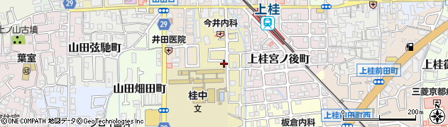 京都府京都市西京区上桂森上町11-33周辺の地図