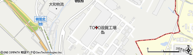 ＴＯＴＯ滋賀工場総務グループ・購買周辺の地図