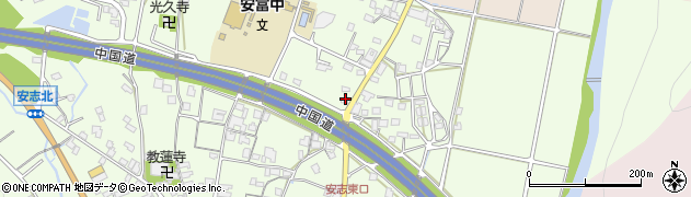 兵庫県姫路市安富町安志333周辺の地図