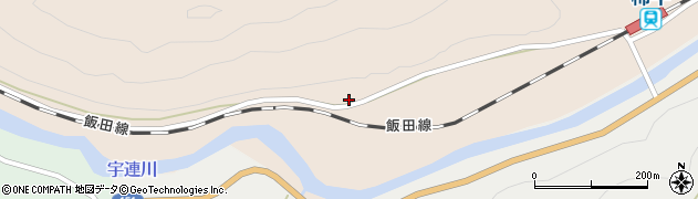 愛知県新城市豊岡（西貝津）周辺の地図