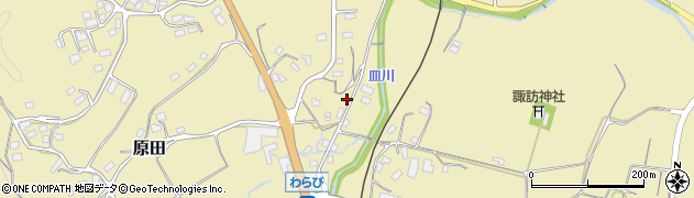 岡山県久米郡美咲町原田1281周辺の地図