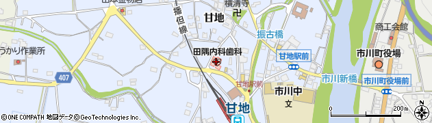 田隅内科歯科周辺の地図