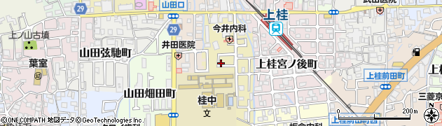 京都府京都市西京区上桂森上町11-30周辺の地図