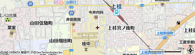 京都府京都市西京区上桂森上町11-11周辺の地図