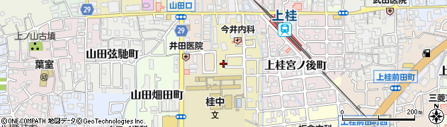 京都府京都市西京区上桂森上町11-54周辺の地図
