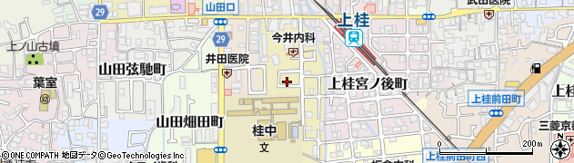 京都府京都市西京区上桂森上町11-28周辺の地図