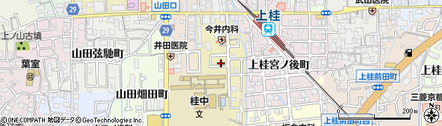 京都府京都市西京区上桂森上町11-25周辺の地図
