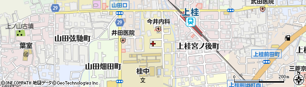 京都府京都市西京区上桂森上町11-23周辺の地図