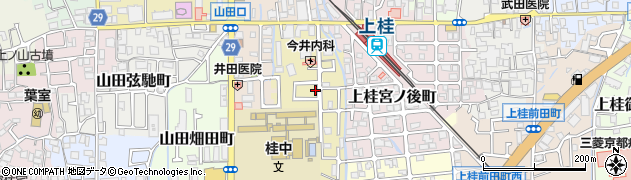京都府京都市西京区上桂森上町11-10周辺の地図