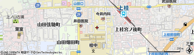 京都府京都市西京区上桂森上町11-47周辺の地図