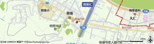 静岡県伊豆市熊坂421周辺の地図