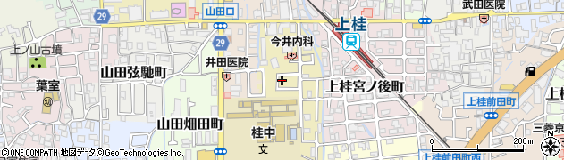 京都府京都市西京区上桂森上町11-22周辺の地図