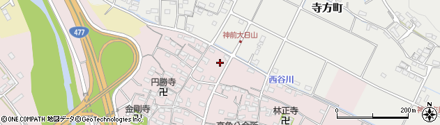 三重県四日市市高角町2904周辺の地図