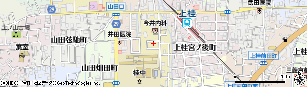 京都府京都市西京区上桂森上町11-18周辺の地図