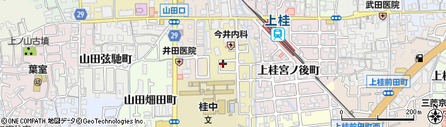 京都府京都市西京区上桂森上町11-21周辺の地図