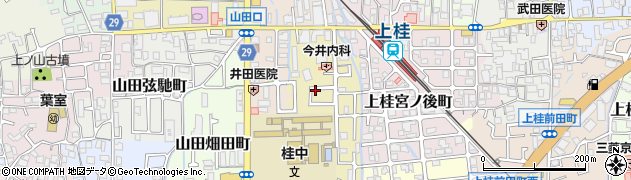京都府京都市西京区上桂森上町11-20周辺の地図