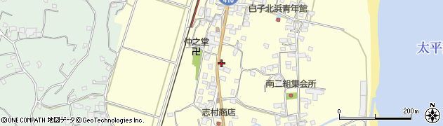 千葉県南房総市千倉町白子1671周辺の地図