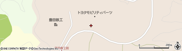 愛知県岡崎市中伊西町（仮起道）周辺の地図