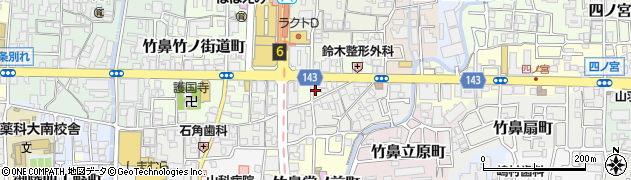 ＶｉＶｉ山科店周辺の地図