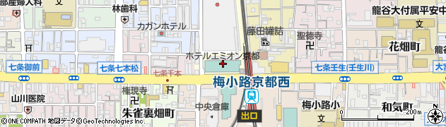京都府京都市下京区朱雀堂ノ口町20周辺の地図