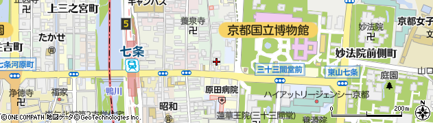 京都府京都市東山区塗師屋町571周辺の地図