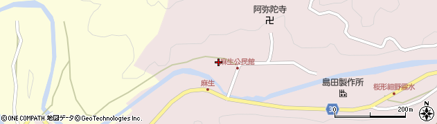愛知県岡崎市桜形町（小畑下）周辺の地図