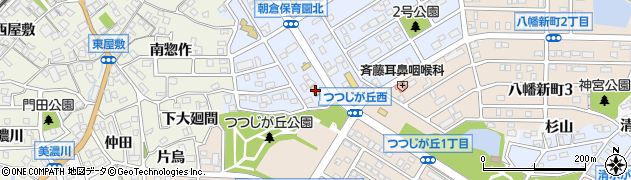 セブンイレブン知多朝倉町店周辺の地図