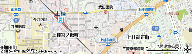 京都府京都市西京区上桂西居町35周辺の地図