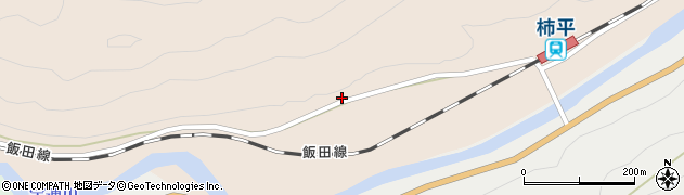 愛知県新城市豊岡東ノ平周辺の地図