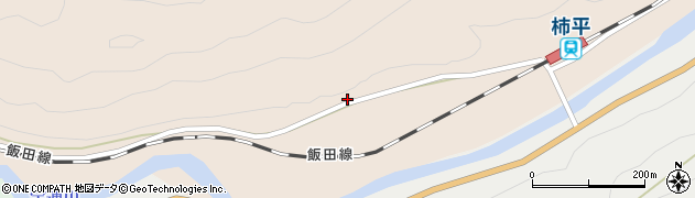 愛知県新城市豊岡（東ノ平）周辺の地図
