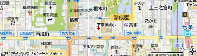 京都府京都市下京区堀詰町周辺の地図