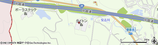 兵庫県姫路市安富町安志766周辺の地図