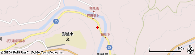 愛知県岡崎市桜形町（市場）周辺の地図
