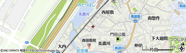 愛知県知多市新知西屋敷62周辺の地図