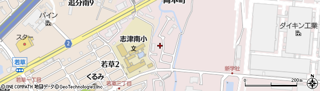 滋賀県草津市岡本町1098周辺の地図
