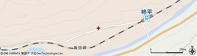 愛知県新城市豊岡（池ノ嶋）周辺の地図