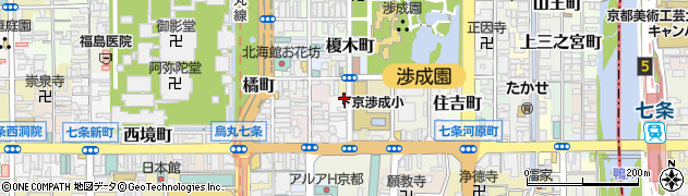 京都府京都市下京区堀詰町441周辺の地図
