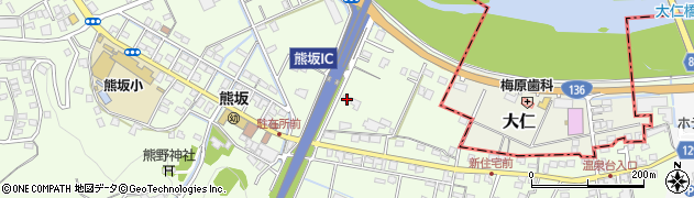 静岡県伊豆市熊坂307周辺の地図