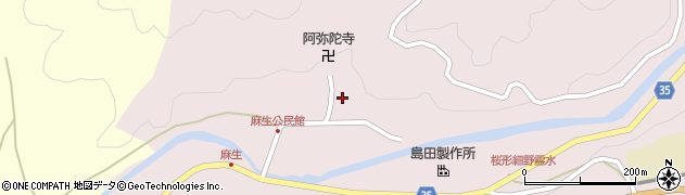 愛知県岡崎市桜形町（前田）周辺の地図