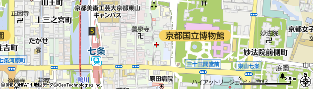 京都府京都市東山区塗師屋町578周辺の地図