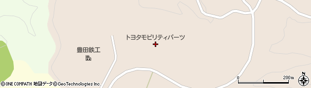 愛知県岡崎市中伊西町大皿田周辺の地図
