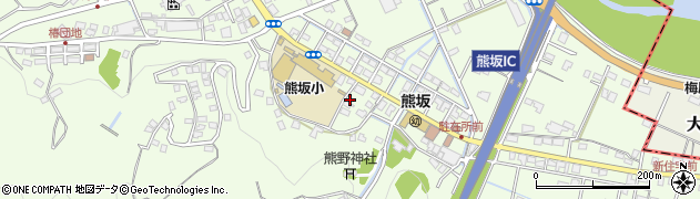 静岡県伊豆市熊坂432周辺の地図