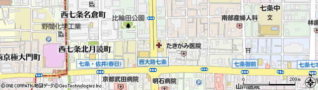 コレモ七条店周辺の地図