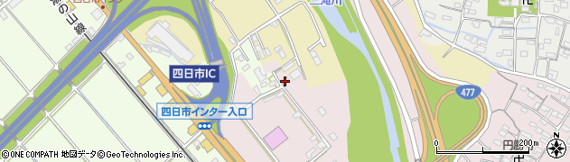 三重県四日市市高角町2801周辺の地図
