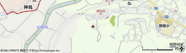 静岡県伊豆市熊坂855周辺の地図